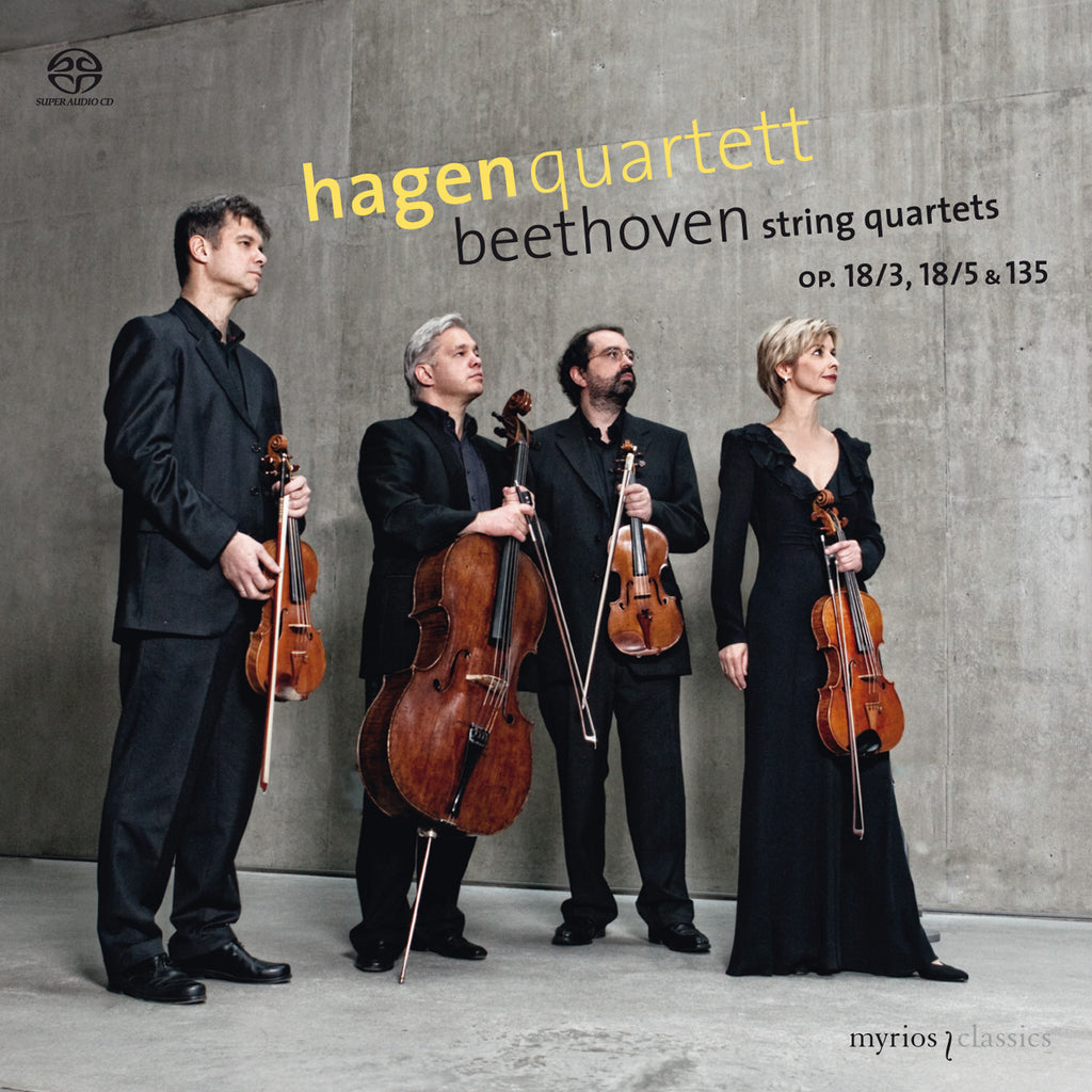 Hagen Quartett - Beethoven op. 18/3, 18/5 & 135